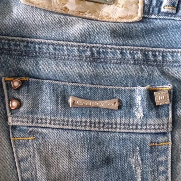 Emporio Brazilian  designer denim woman short size 36 - Picture 3 of 8